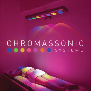 Chromothérapie avec l'appareil Chromassonic, fabriqué par Tham Sco